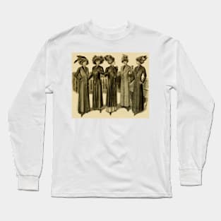 The Ladies in 1911 Spring Fashion Long Sleeve T-Shirt